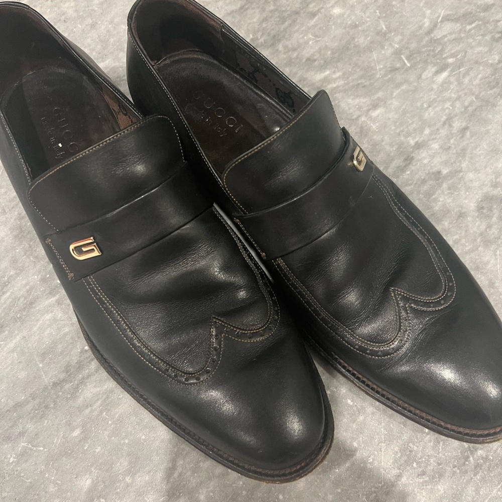 Black Guccis Men’s Loafers